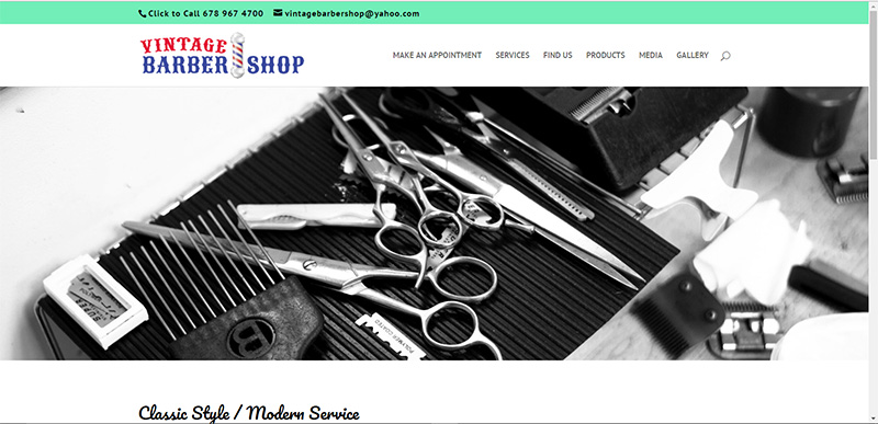 Vintage Barber Shop – Sandy Springs